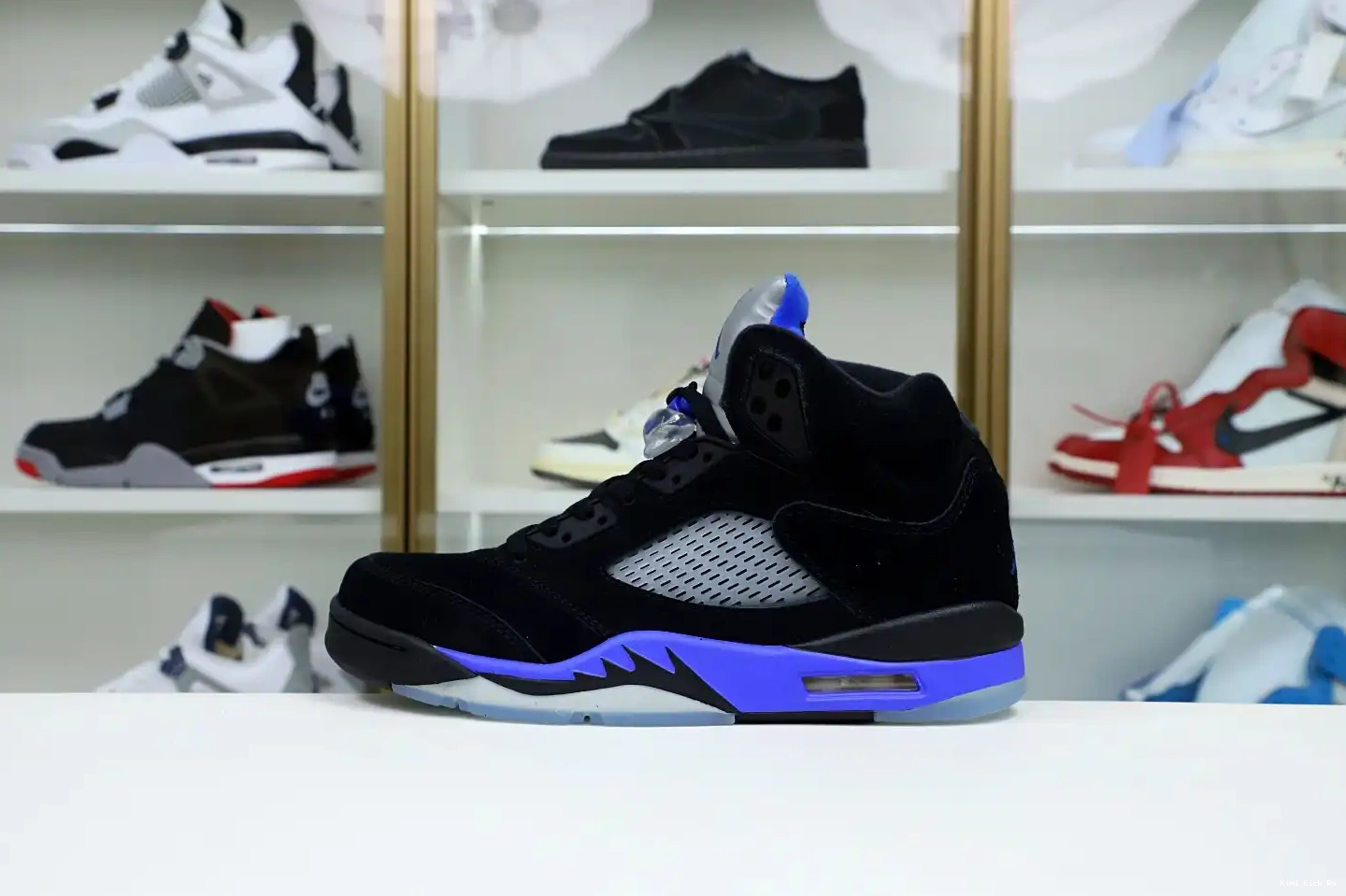 JORDAN AIR Kimikick BLUE' 5 RETRO JORDAN AIR 'RACER 0510